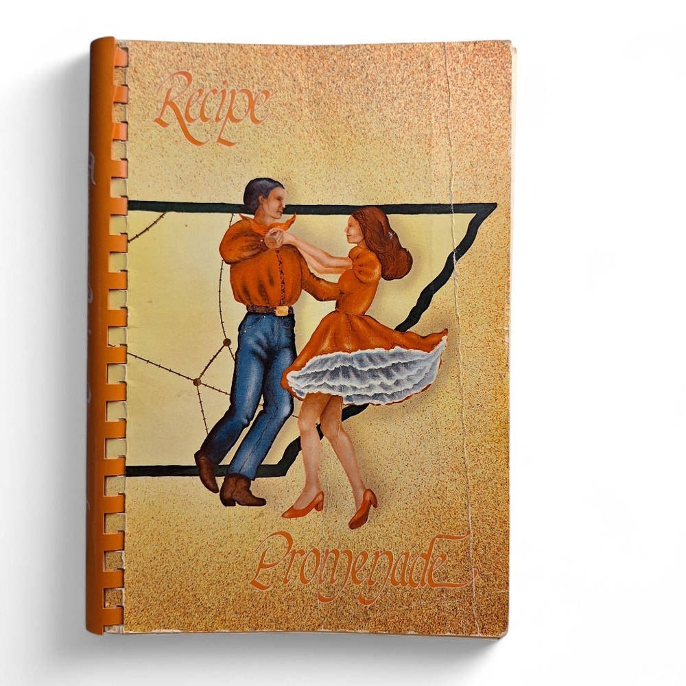1980 Tennessee Recipe Promenade Cookbook Square Dancers Of America